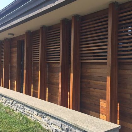 Тик фасадная 125 см 19х125х1500-1900