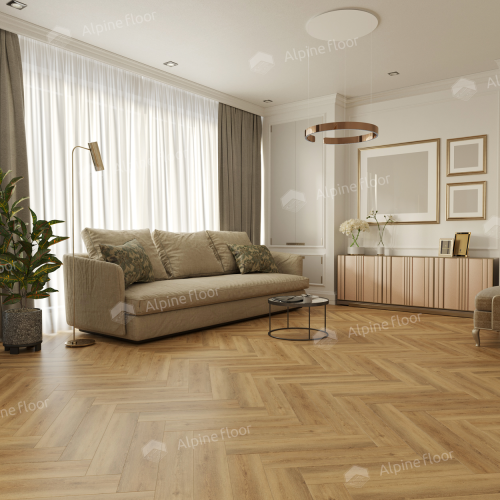 Кварц виниловый ламинат Alpine Floor Parquet Light ЕСО 13-30 Дуб Буна