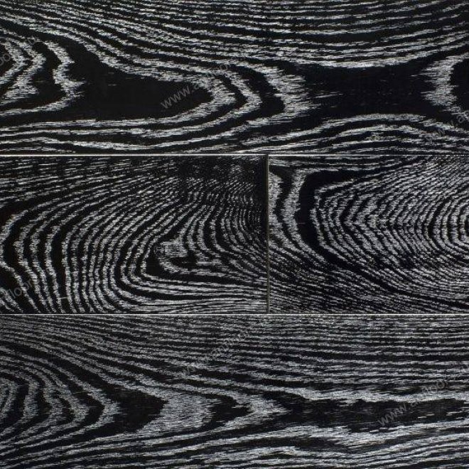 Инженерная доска Стародуб Стародуб Дуб Черный серебро Дуб Черный серебро 15х125х400-2000 - фото 1