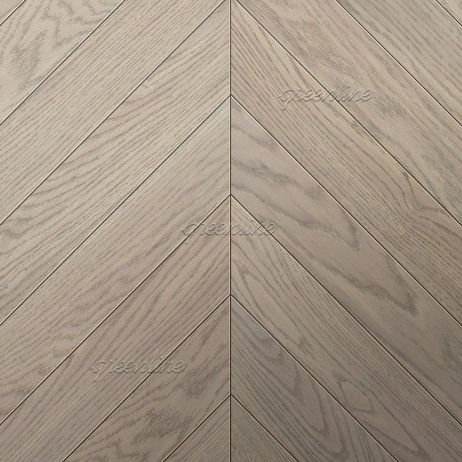 Паркет ёлка Greenline  816 Дуб Сингл французская - фото 1