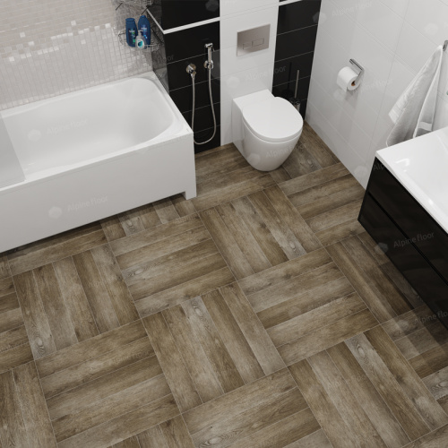 Кварц виниловый ламинат Alpine Floor Expressive Parquet ЕСО 10-6 Американское Ранчо