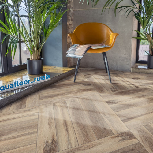 Кварц виниловый ламинат Aquafloor Space Parquet Light AF4502PQL