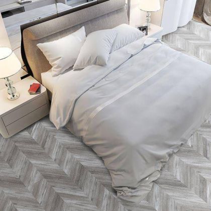 Пробковый пол Corkstyle Chevron Chevron Silver - Фото 3