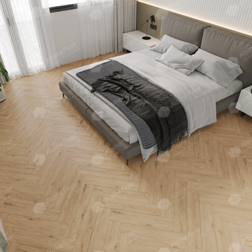 Кварц виниловый ламинат Alpine Floor Parquet Light ЕСО 13-23 Дуб Алиот