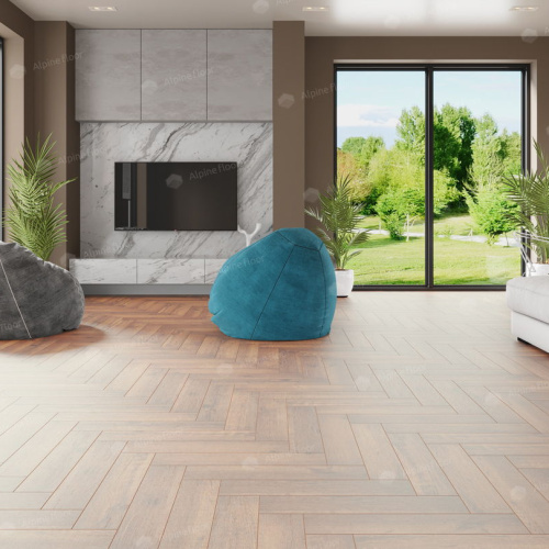 Кварц виниловый ламинат Alpine Floor Parquet Premium ECO 19-2 Дуб Royal