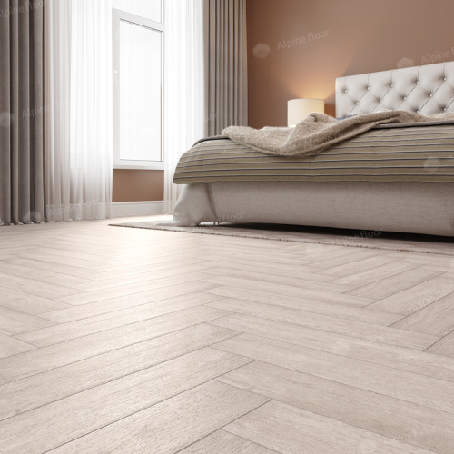 Кварц виниловый ламинат Alpine Floor Parquet Light ЕСО 13-9 Голубой Лес