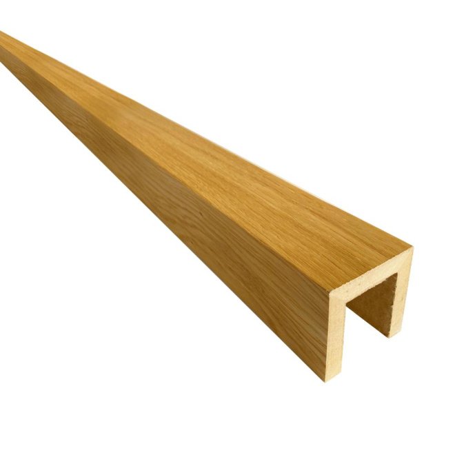 Лайтбрус Finitura Dekor 3-х сторонний шпонированный Дуб - фото 1