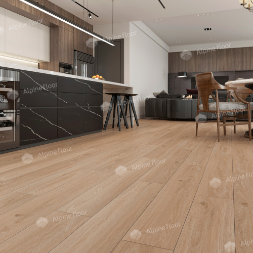 Кварц виниловый ламинат Alpine Floor Easy Line LVT ЕСО 3-28 Дуб Модера