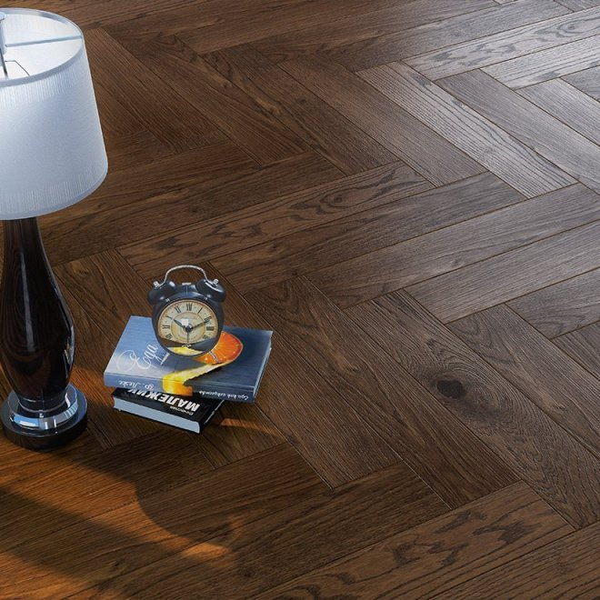 Паркет ёлка Gran Parte Венгерская ёлка 010 Робуста Робуста 15х110х550 - фото 3