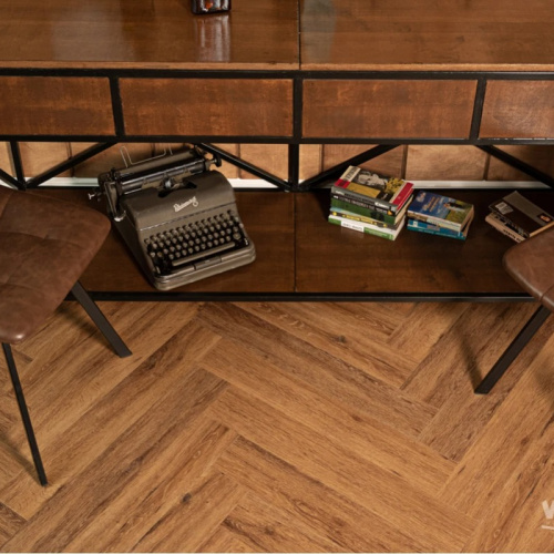 Кварц виниловый ламинат Vinilam  Parquet Herringbone Glue GD11210 Паркет Де Вилль клеевой