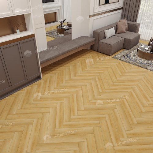 Кварц виниловый ламинат Alpine Floor Parquet Light ЕСО 13-29 Дуб Батейн