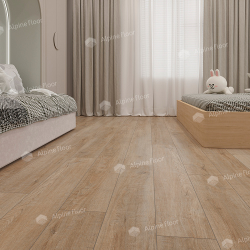 Кварц виниловый ламинат Alpine Floor Easy Line LVT ЕСО 3-39 Дуб Амбер