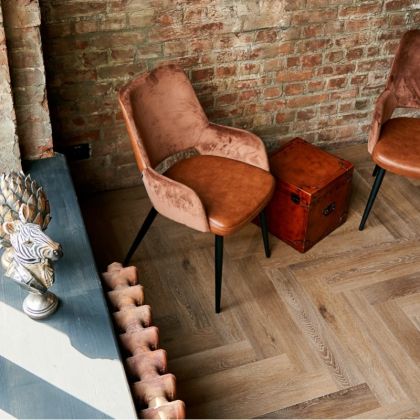 Кварц виниловый ламинат Vinilam Parquet Herringbone Glue GD11199 Паркет Венецианский клеевой - Фото 3