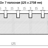 Стеновые панели Finitura Dekor ламинированные FD арт. 056 - 10