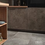 Кварц виниловый ламинат Vinilam Ceramo Stone Glue 71610 Цемент Cтальной клеевой
 - 2