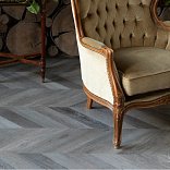 Кварц виниловый ламинат Vinilam Parquet Chevron Glue RI444515CL4 Шеврон Легран клеевой - 2