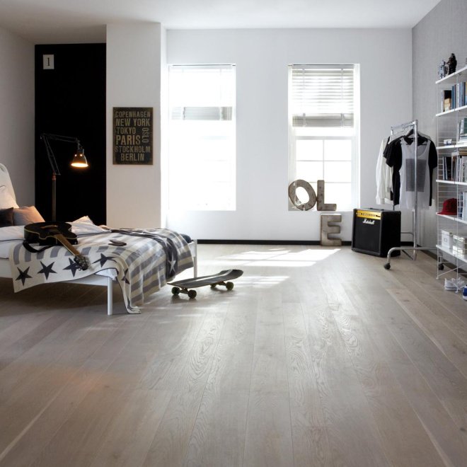 Инженерная доска Bauwerk  Casapark 139 Дуб Sasso Дуб Sasso Лак Селект Брашированная - фото 2