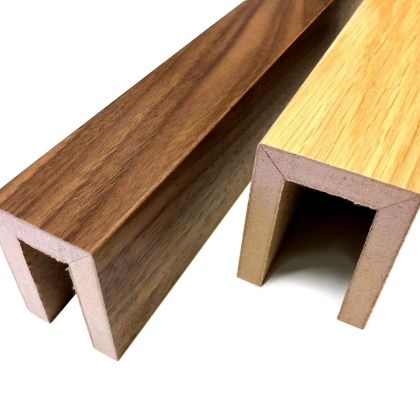 Finitura Dekor 3-х сторонний шпонированный Дуб 40х40х2800 С покрытием