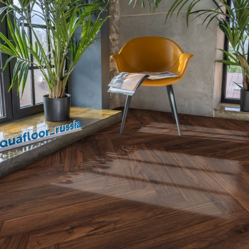 Кварц виниловый ламинат Aquafloor Parquet+ AF6025PQN+