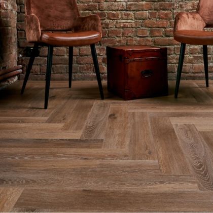 Кварц виниловый ламинат Vinilam Parquet Herringbone Glue GD11199 Паркет Венецианский клеевой - Фото 1