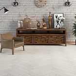 Паркет ёлка Gran Parte Венгерская ёлка 018 Бианко Бианко 15х110х550 - 