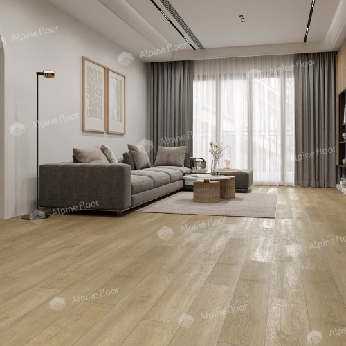 Кварц виниловый ламинат Alpine Floor Easy Line LVT ЕСО 3-36 Дуб Скандинавия