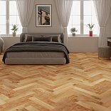 Паркет ёлка Gran Parte Венгерская ёлка 027 Бискотти Бискотти 15х110х550 - 2