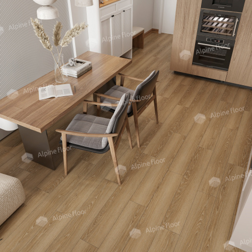 Кварц виниловый ламинат Alpine Floor Easy Line LVT ЕСО 3-38 Дуб Сантана