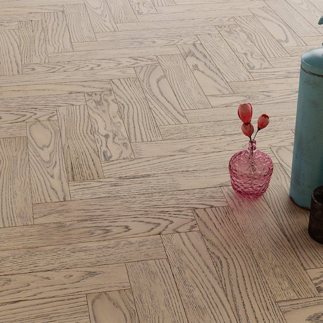 Паркет ёлка Gran Parte Венгерская ёлка 015 Белло Белло 15х110х550 - фото 4