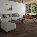 Паркет ёлка Gran Parte Французская ёлка 020 Мокачино Мокачино 15х150х460 - 