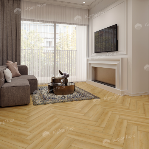 Кварц виниловый ламинат Alpine Floor Parquet Light ЕСО 13-29 Дуб Батейн