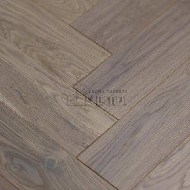 Паркет ёлка Kraft Parkett Английская ёлка 909 909 15х100х500 Рустик - фото 3