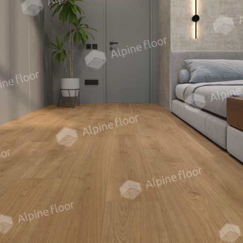 Кварц виниловый ламинат Alpine Floor ProNature 64637 Oak Sajo