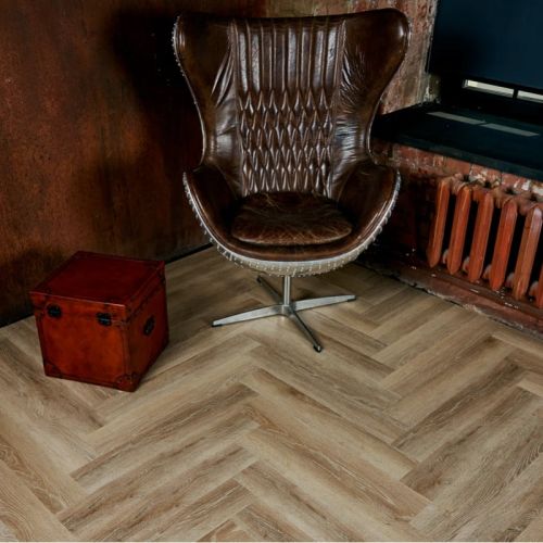 Кварц виниловый ламинат Vinilam  Parquet Herringbone Glue GD11166 Паркет Классический клеевой