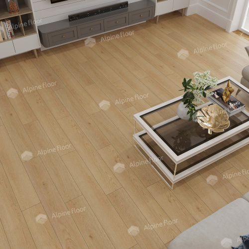 Кварц виниловый ламинат Alpine Floor Easy Line LVT ЕСО 3-37 Дуб Марципановый