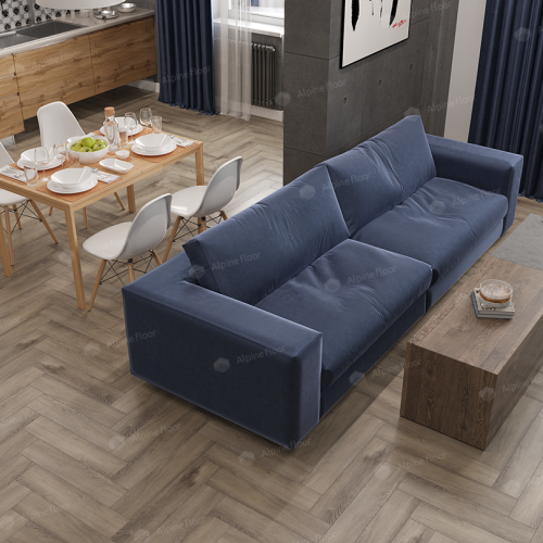 Кварц виниловый ламинат Alpine Floor Parquet Light ECO 13-15 Дуб Исида