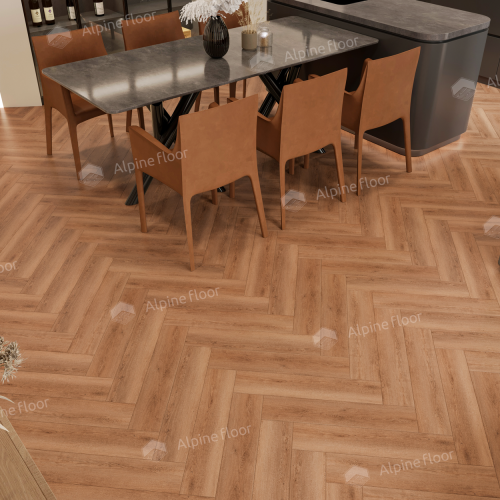 Кварц виниловый ламинат Alpine Floor Parquet Light ЕСО 13-31 Дуб Капелла