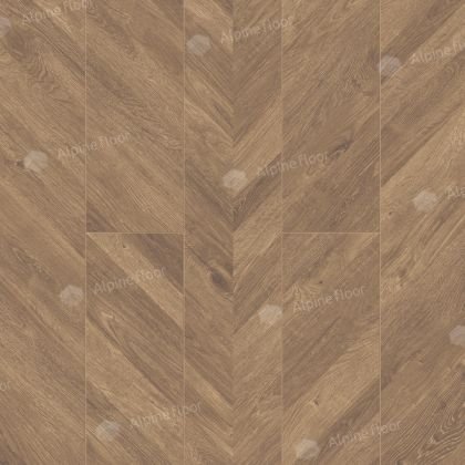 Кварц виниловый ламинат Alpine Floor Ultra LVT ECO 5-25 Французская Ёлочка - Фото 1