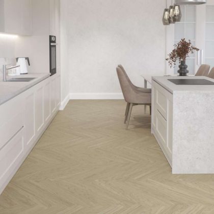 Паркет ёлка Esta Parket Herringbone Nova 14502 Oak HB Nova Elite Pure Line - Фото 3