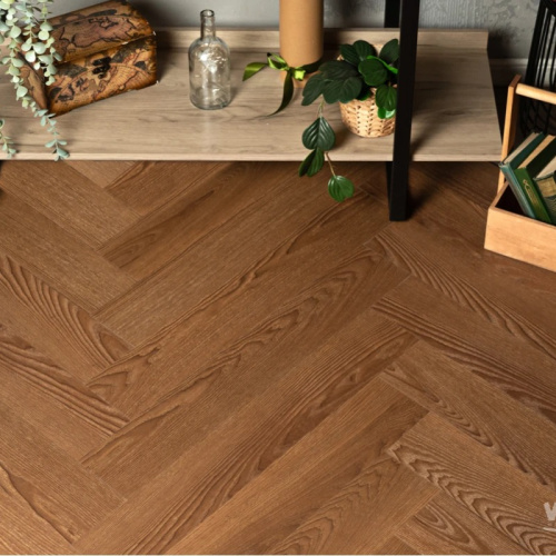 Кварц виниловый ламинат Vinilam Parquet Herringbone IS11200 Паркет Винсент