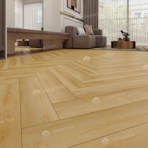 Кварц виниловый ламинат Alpine Floor Parquet Light ЕСО 13-29 Дуб Батейн