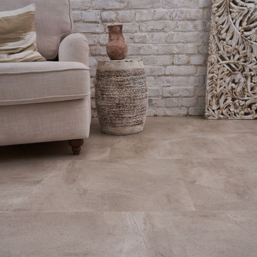 Кварц виниловый ламинат Vinilam Ceramo Stone 61603 Бетонная смесь