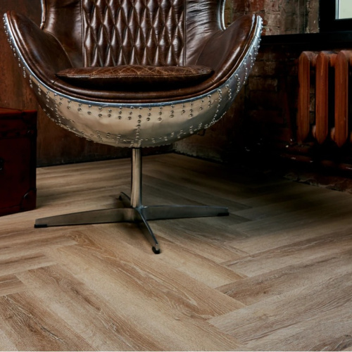 Кварц виниловый ламинат Vinilam Parquet Herringbone IS11166 Паркет Классический