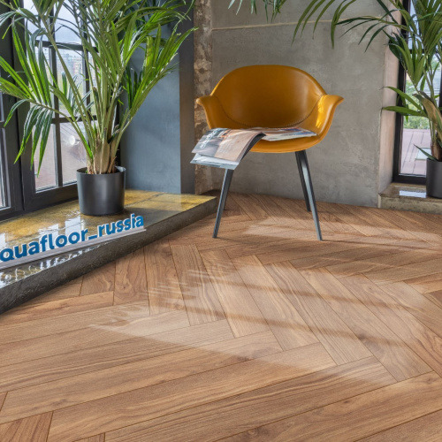 Кварц виниловый ламинат Aquafloor Parquet+ AF6022PQN+