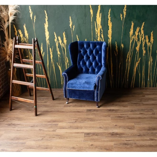 Кварц виниловый ламинат Vinilam Cork Premium 33259 Дуб Кордова
 - фото 2