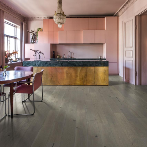 Паркетная доска Kahrs Дуб Pearl Grey Plank Kahrs