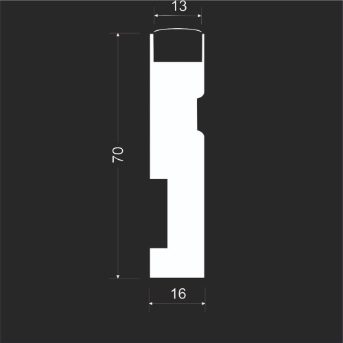 Плинтус Evrowood Evrowood PN 022 led