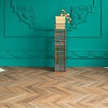 Кварц виниловый ламинат Vinilam Parquet Chevron Glue RI153610CL4 Шеврон Нормандия клеевой - 6