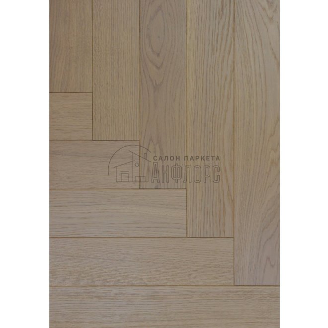 Паркет ёлка Kraft Parkett Английская ёлка 902 902 15х100х500 Рустик - фото 1
