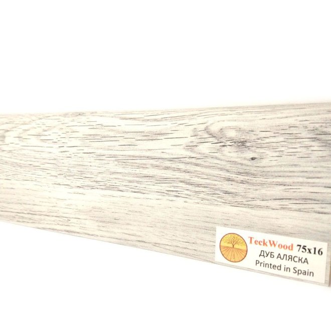 Плинтус TeckWood Цветной Дуб Аляска (Oak Alaska) - фото 1